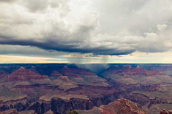 Storm over the Grand Canyon