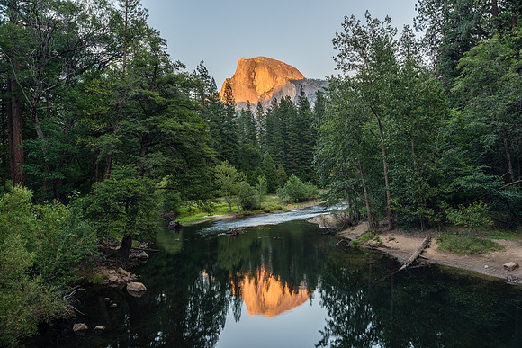 Half Dome Reflection